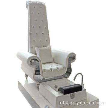 pas de trône de plomberie fauteuil de massage spa de pédicure de luxe